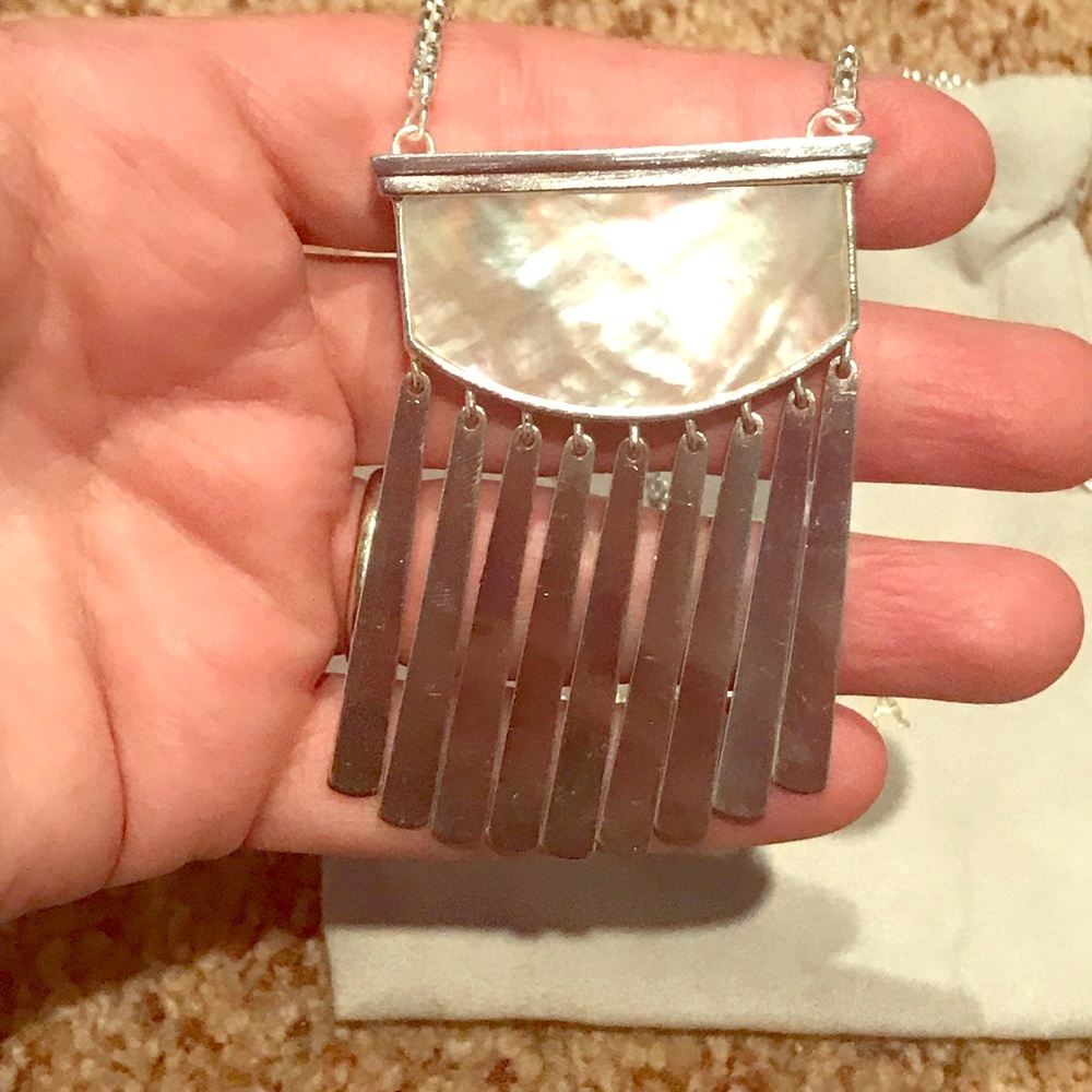 Kendra Scott Silver & MOP Ellen